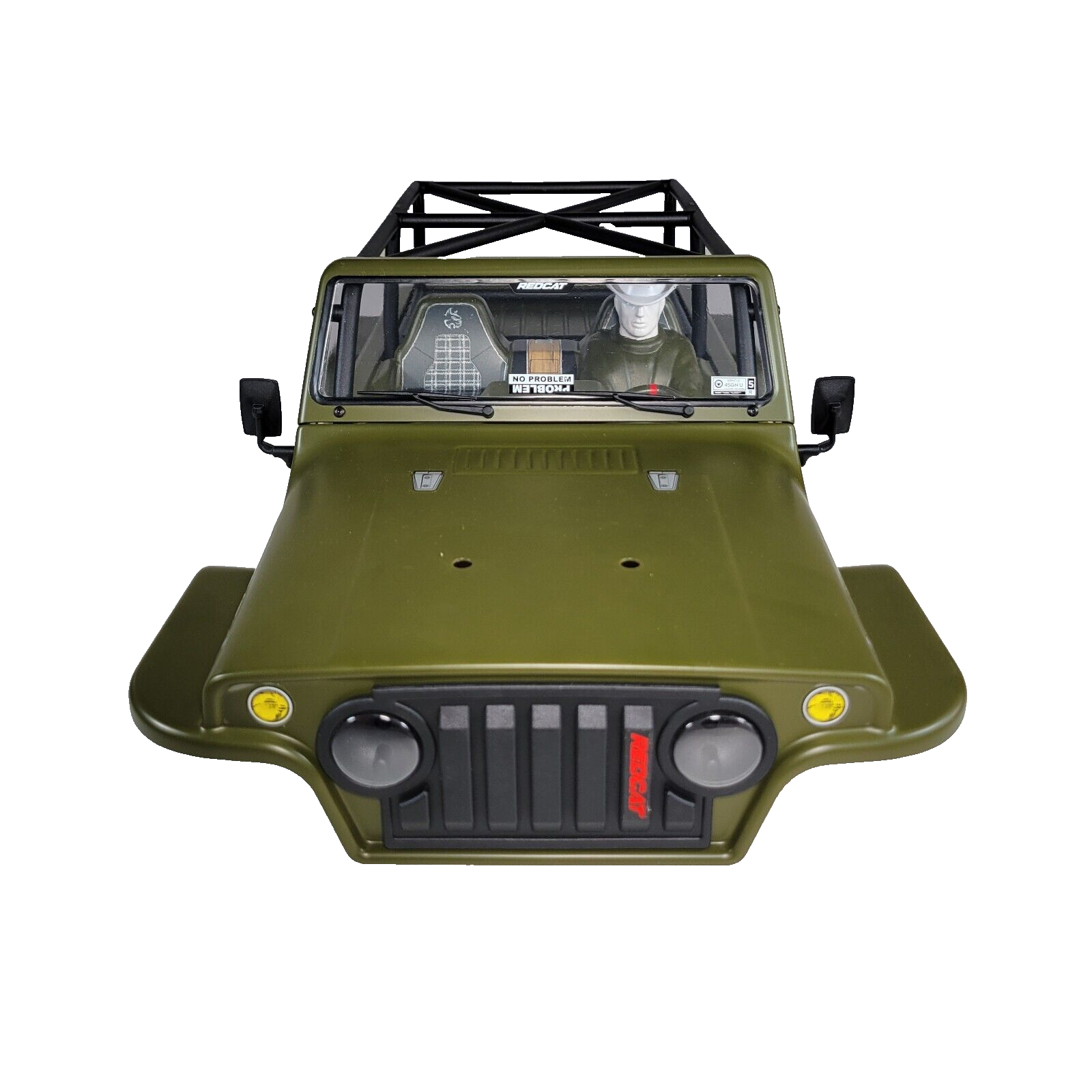 Redcat Marksman Body Shell Army Green Factory Painted Decaled Rollcage Driver