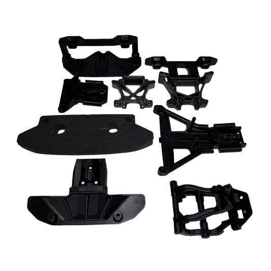 Fits Traxxas Rally 4x4 VXL Bumpers Foam & Bulkheads Shock Towers Front & Rear