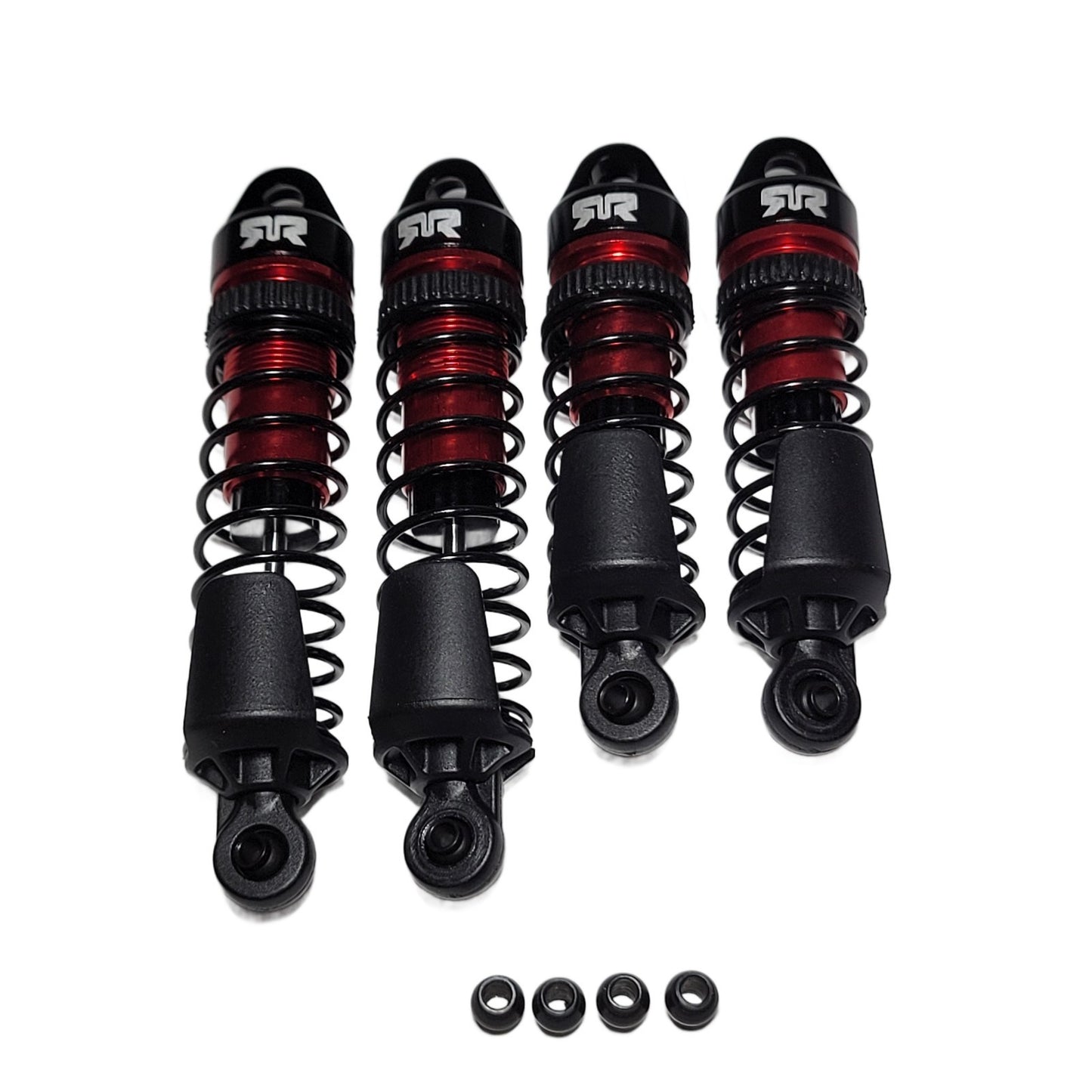Arrma Mini Kraton 1/16th Shocks RED Aluminum Dampers Absorbers Springs ARA-2670