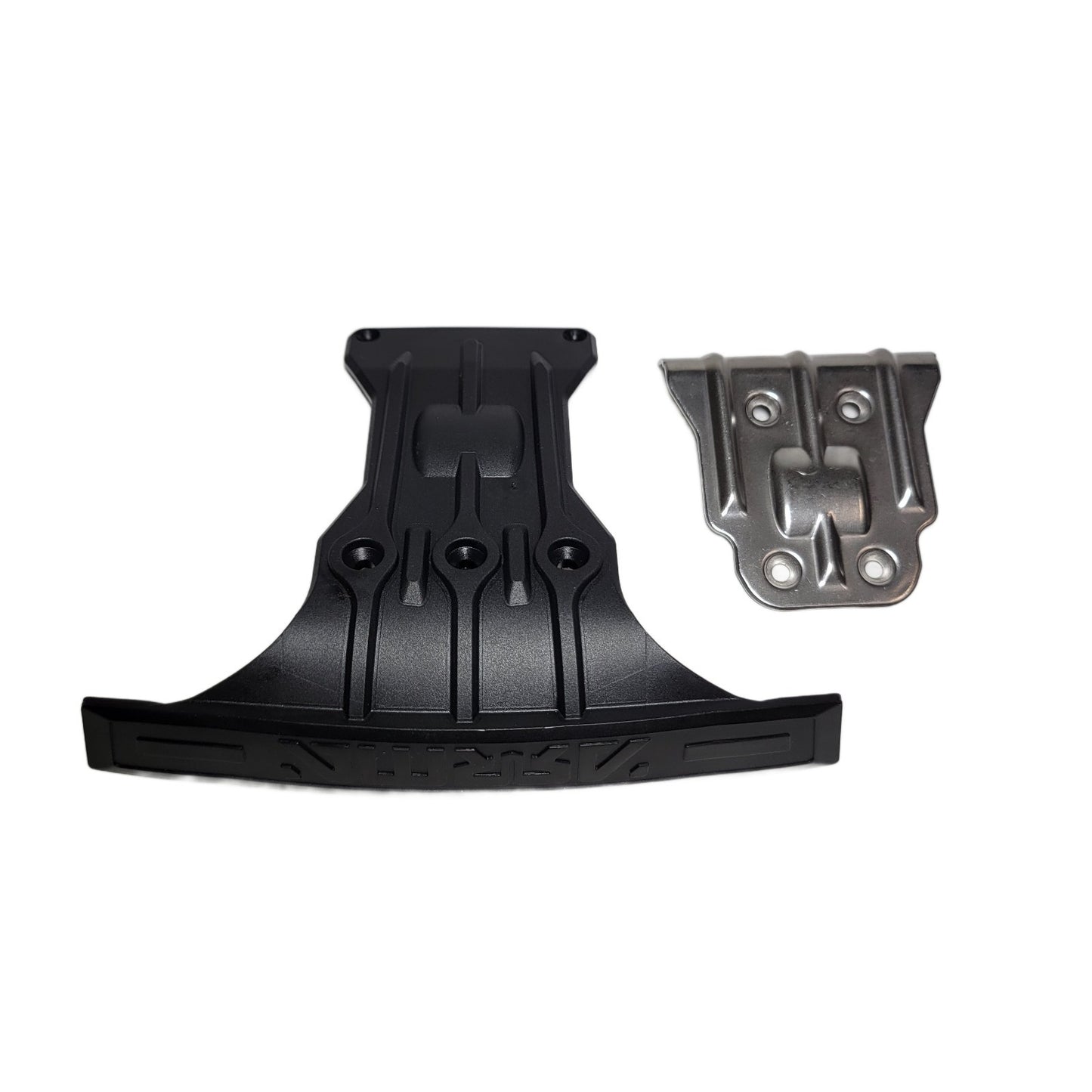 Arrma Talion 6s EXB V6 Front Super Basher Bumper & Rear Metal Steel Skid Plate