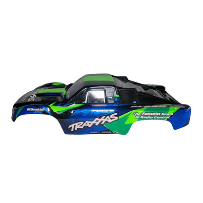 Fits Traxxas Slash 1/10 2WD Body CLIPLESS Factory Painted Decal Green Blue Black