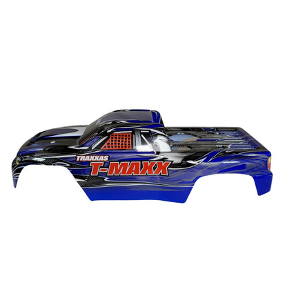 Fits Traxxas T-Maxx 3.3 Blue Silver Black White Factory Painted Body Decals