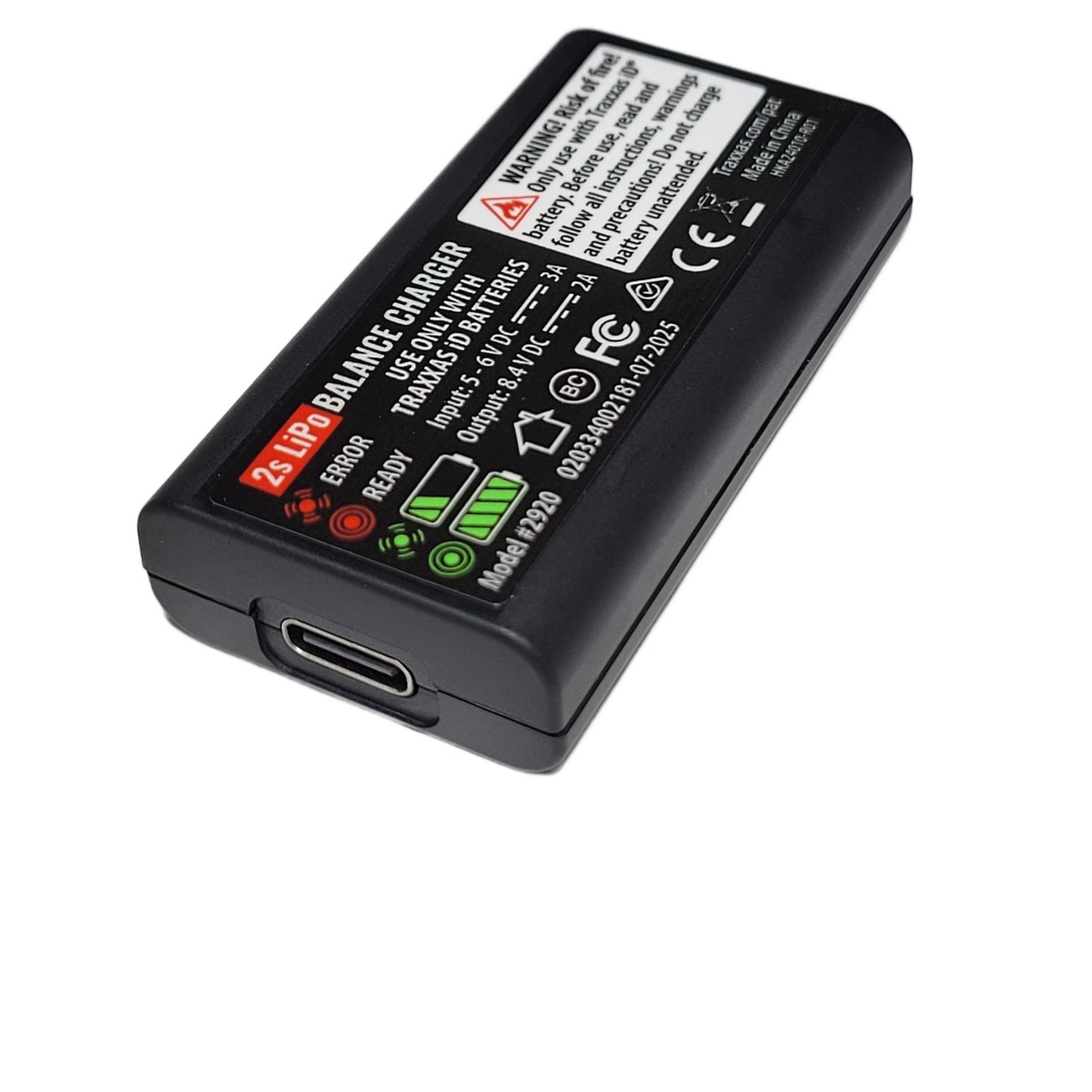 Fits Traxxas Mini Rally 2s Lipo Battery 3500mah USB C Charger Requires 45w Block