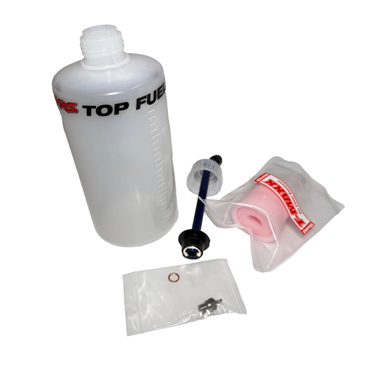 Fits Traxxas T-Maxx 3.3 Engine Air Filter Glow Plug & Nitro Fuel Bottle