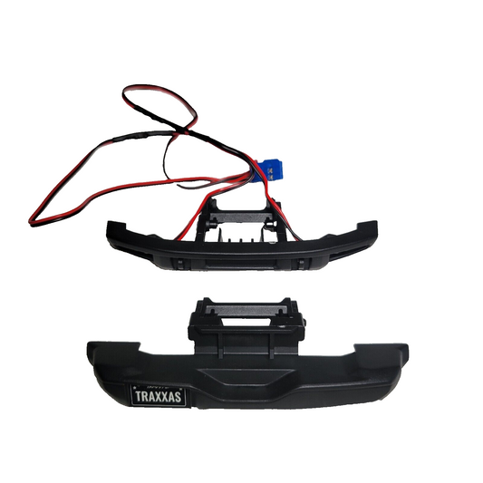 Fits Traxxas Trx-4M Bronco Front & Rear Bumpers w/Mounts & LED Lights 9735