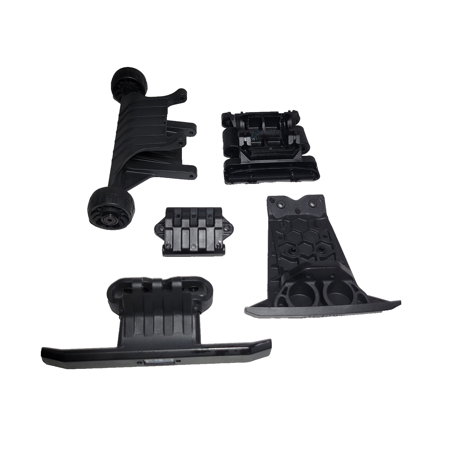 Arrma Vorteks 223s 2wd Bumpers Wheelie Bar / Skid Plates Brace / Clipless Towers