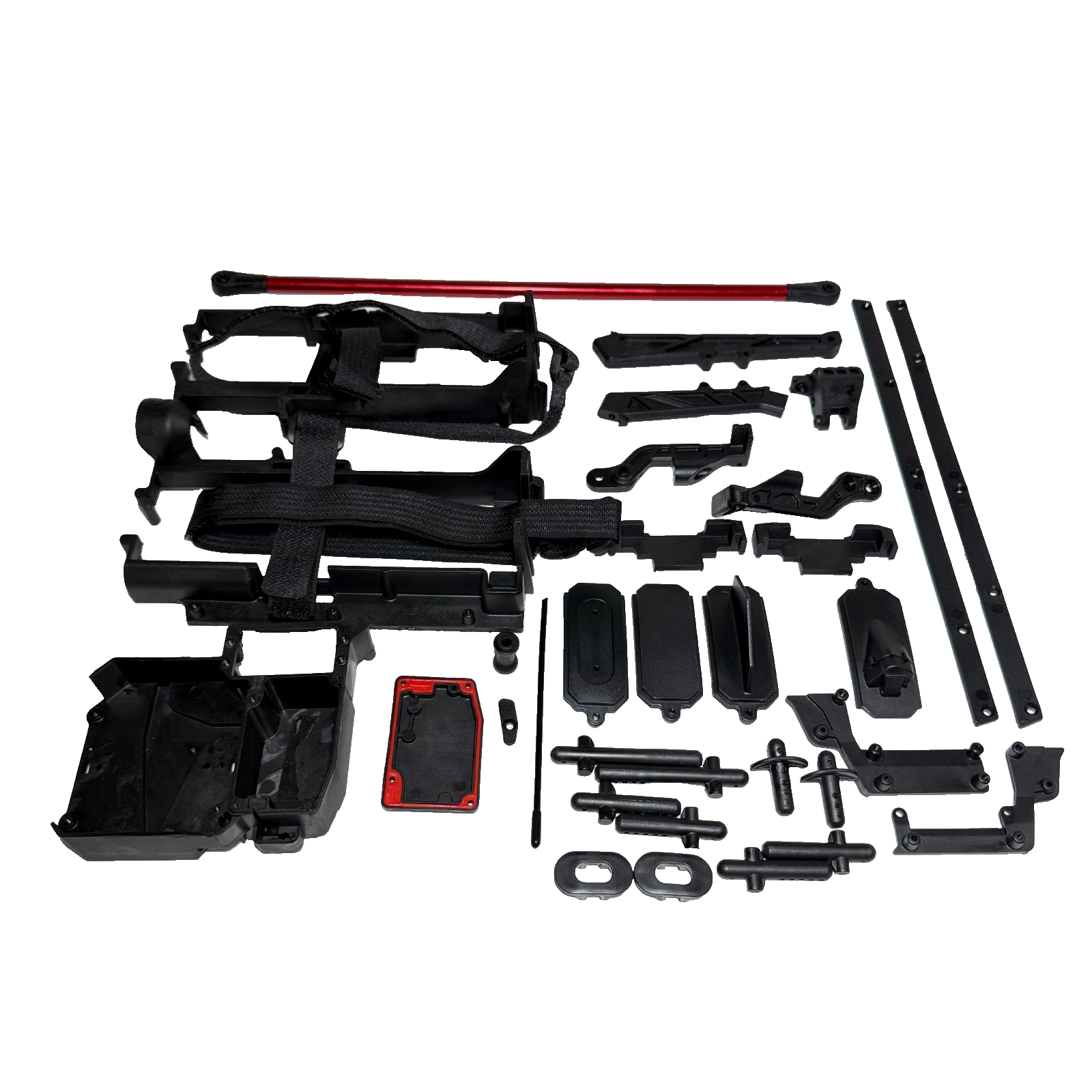 Arrma Limitless 8s Battery Tray Straps Box Support Brace Body Post Mount 1/7