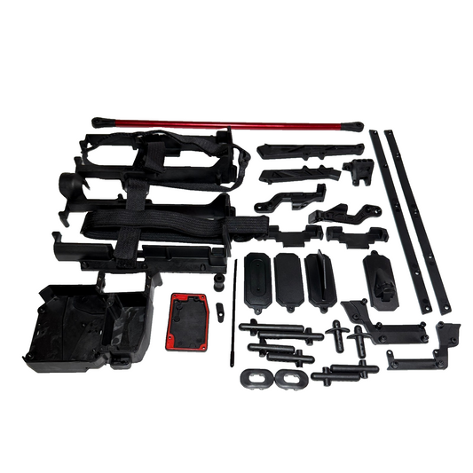 Arrma Limitless 8s Battery Tray Straps Box Support Brace Body Post Mount 1/7