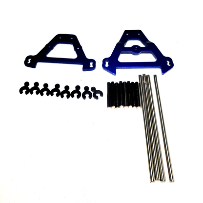 Fits Traxxas Revo 3.3 Front & Rear Bulkheads A-Arm Hinge Pin Rockers Springs