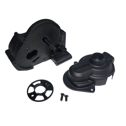 Fits Traxxas BigFoot XL-5 Black Transmission Gear Box Stampede Rustler 2WD BL-2s