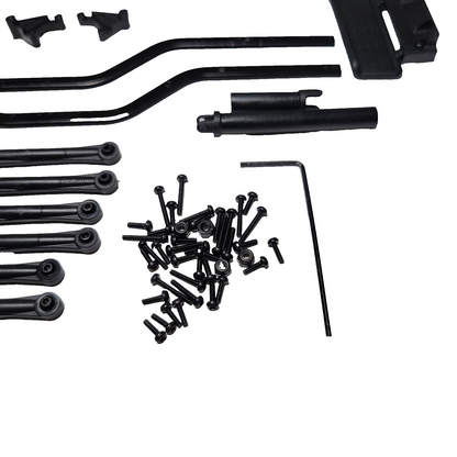 Axial SCX24 Lexus GX 470 Chassis Frame Rails Battery Tray Screws Bumpers Lights