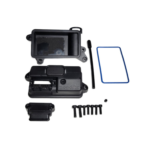 Fits Traxxas Rustler 4X4 VX3 Receiver Box Waterproof Sealed & Bearing Holder
