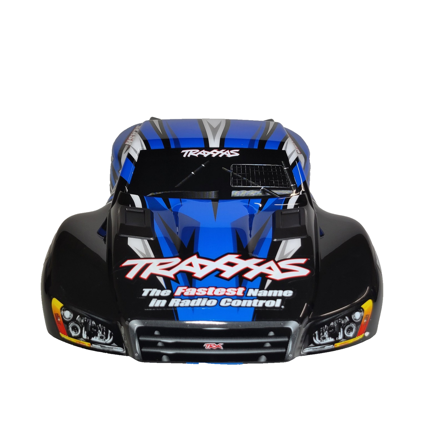 Fits Traxxas 1/10 Slash Blue Black Body w/ Clipless Mounts 4wd 2wd 4x4 VXL XL5