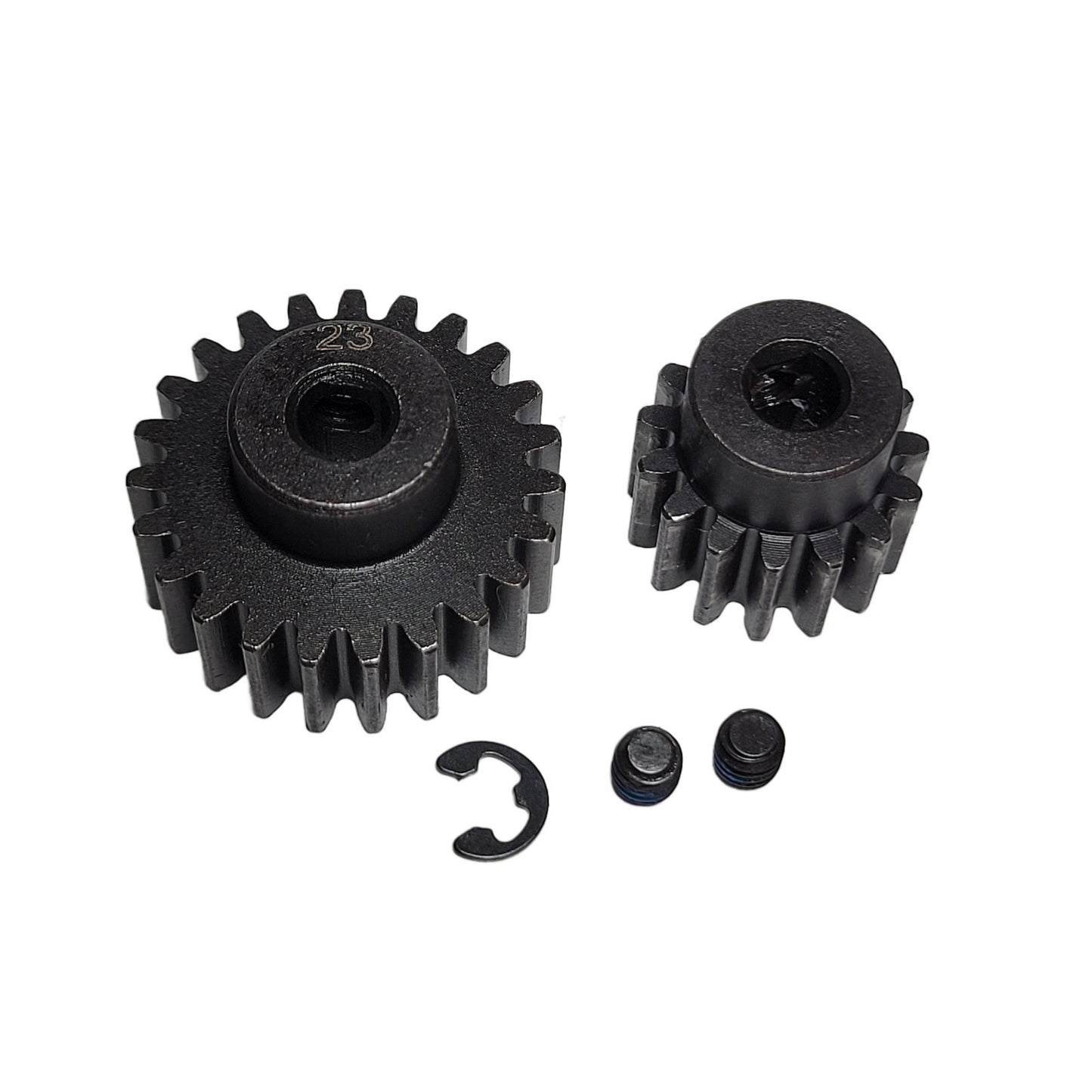 Arrma Talion 6s EXB V6 Pinion Gears 15t & 23t Steel Mod 1 SAFE-D5 5mm High Speed