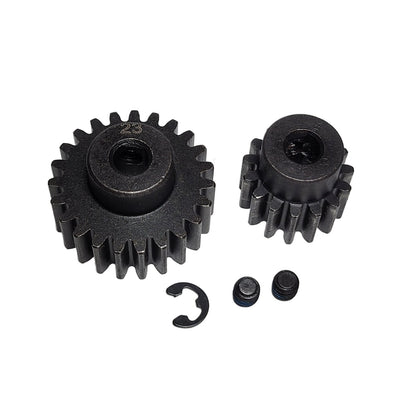 Arrma Talion 6s EXB V6 Pinion Gears 15t & 23t Steel Mod 1 SAFE-D5 5mm High Speed