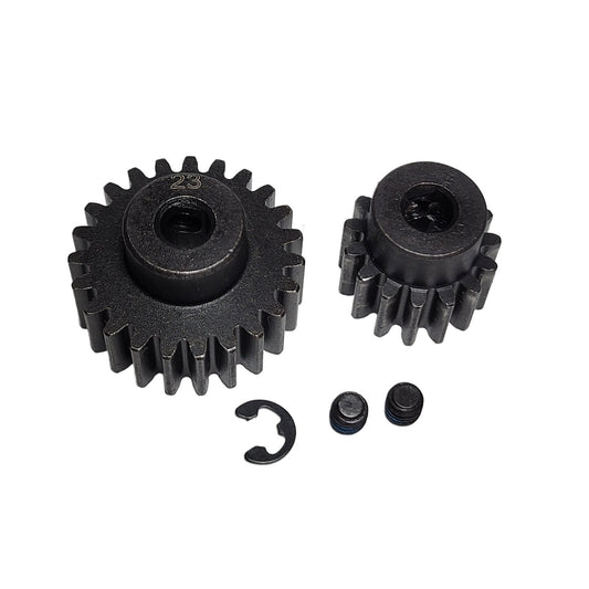 Arrma Talion 6s EXB V6 Pinion Gears 15t & 23t Steel Mod 1 SAFE-D5 5mm High Speed