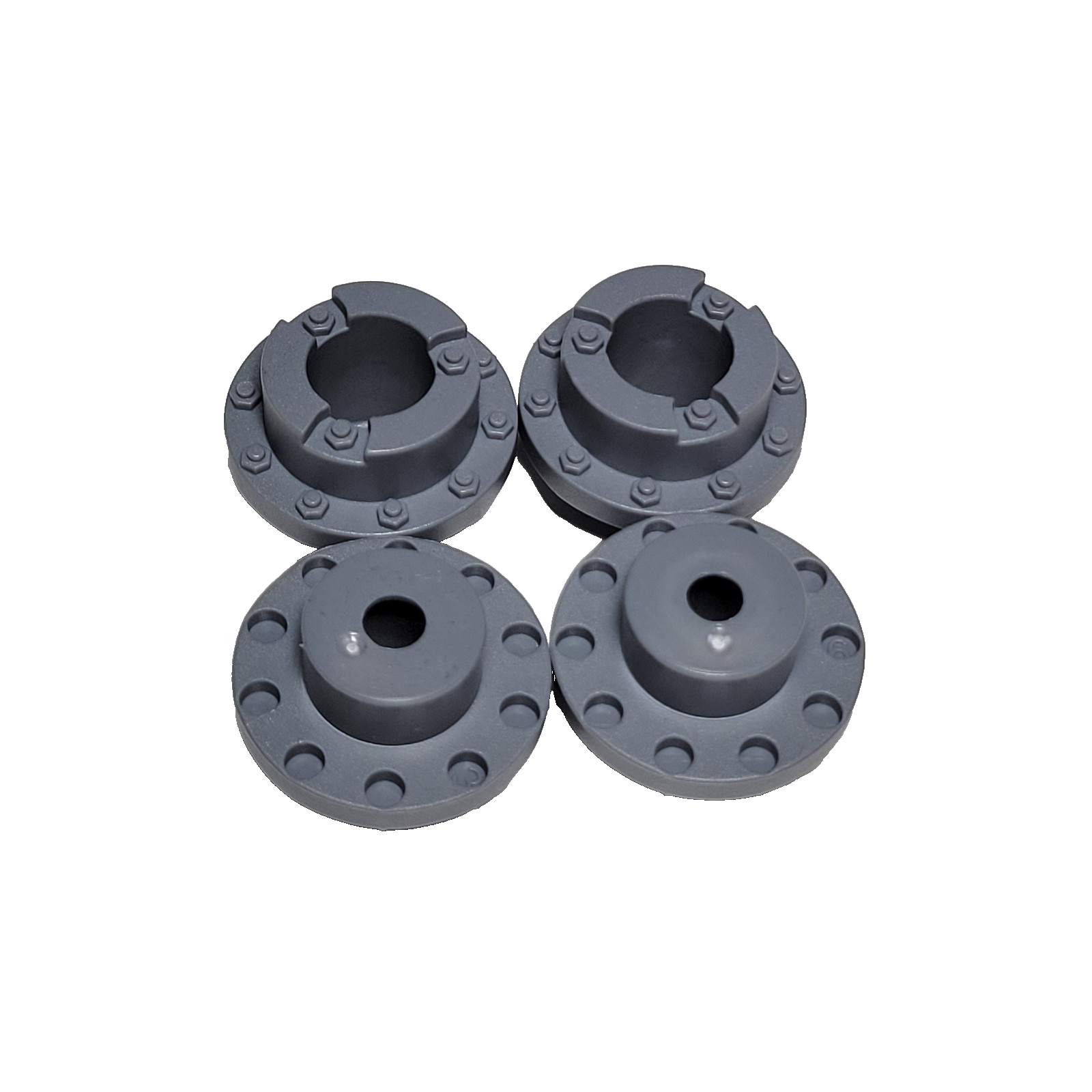 Fits Traxxas Stampede 4x4 VX3 Tires Talon MXT & Black 12mm Wheels 2.8" Glued