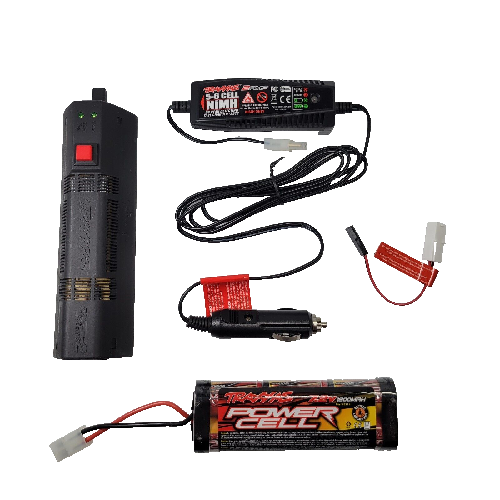 Fits Traxxas Revo Ez Start Wand 6 Cell Ni-mh Battery Charger 3.3 2.5 Tmaxx Jato