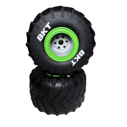 Losi LMT GraveDigger 1/8 2.0 BKT Tires Monster Truck & 17mm Green Wheels