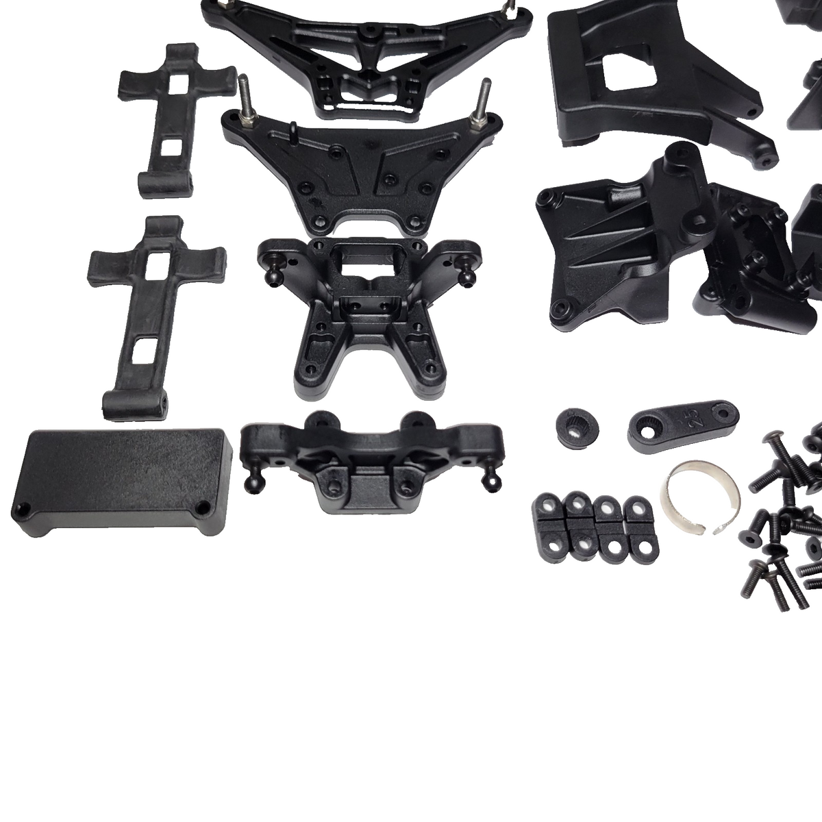 Losi 22S Late Model Shock Towers Bulkhead Battery Tray & Brace Screws Hardware