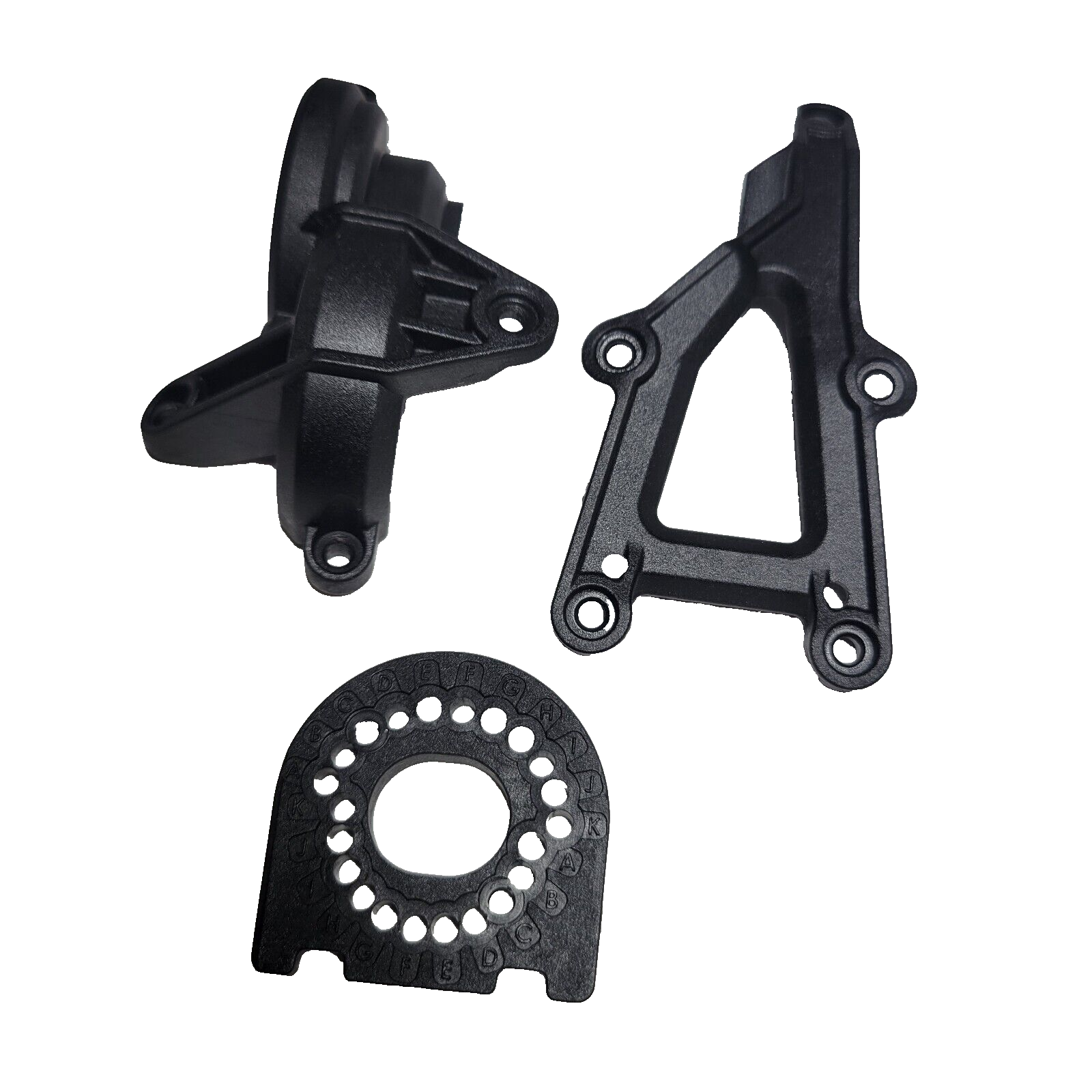 Fits Traxxas 4-Tec Drift Bulkheads Front & Rear Diff Gear Covers Motor Mount