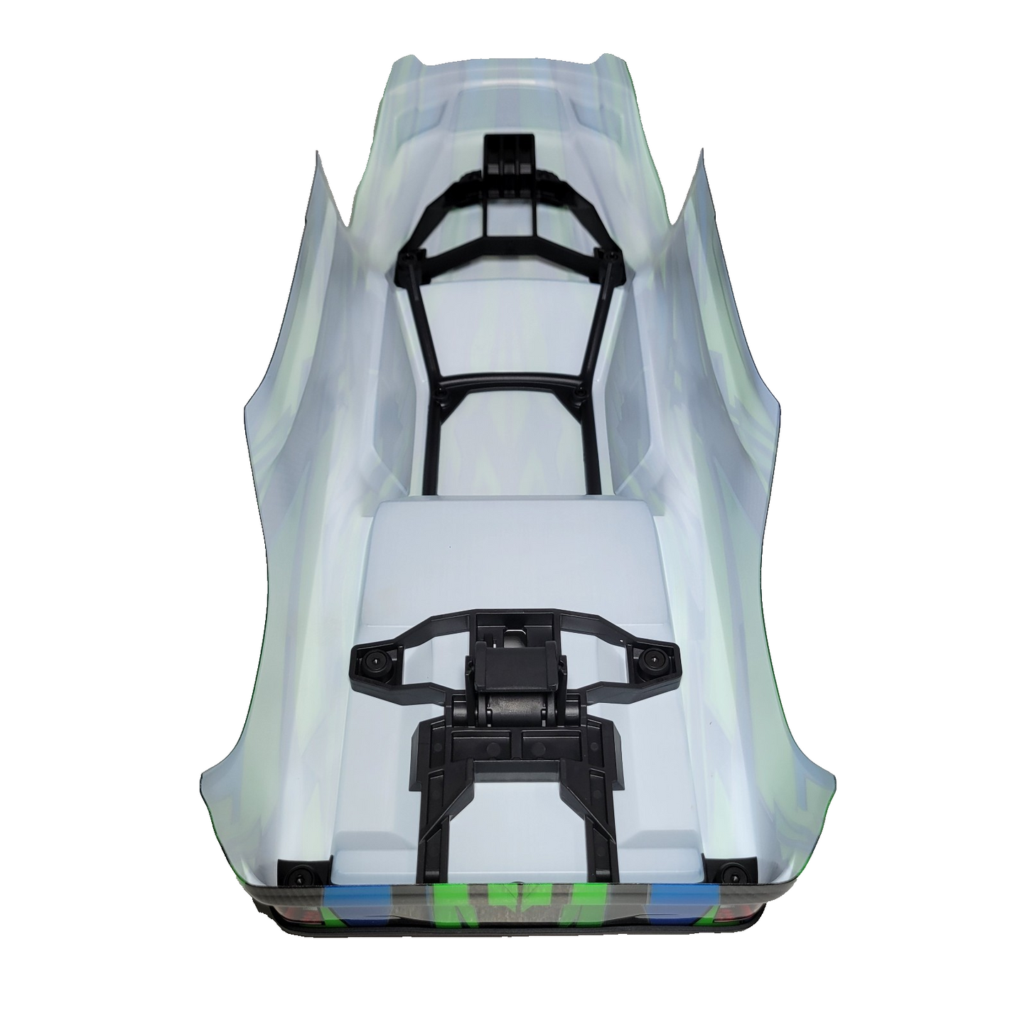 Fits Traxxas 1/10 Wide Maxx Ultimate Body Green Factory Painted Clipless Mounts