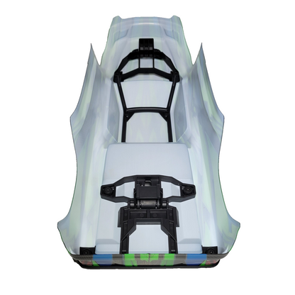 Fits Traxxas 1/10 Wide Maxx Ultimate Body Green Factory Painted Clipless Mounts