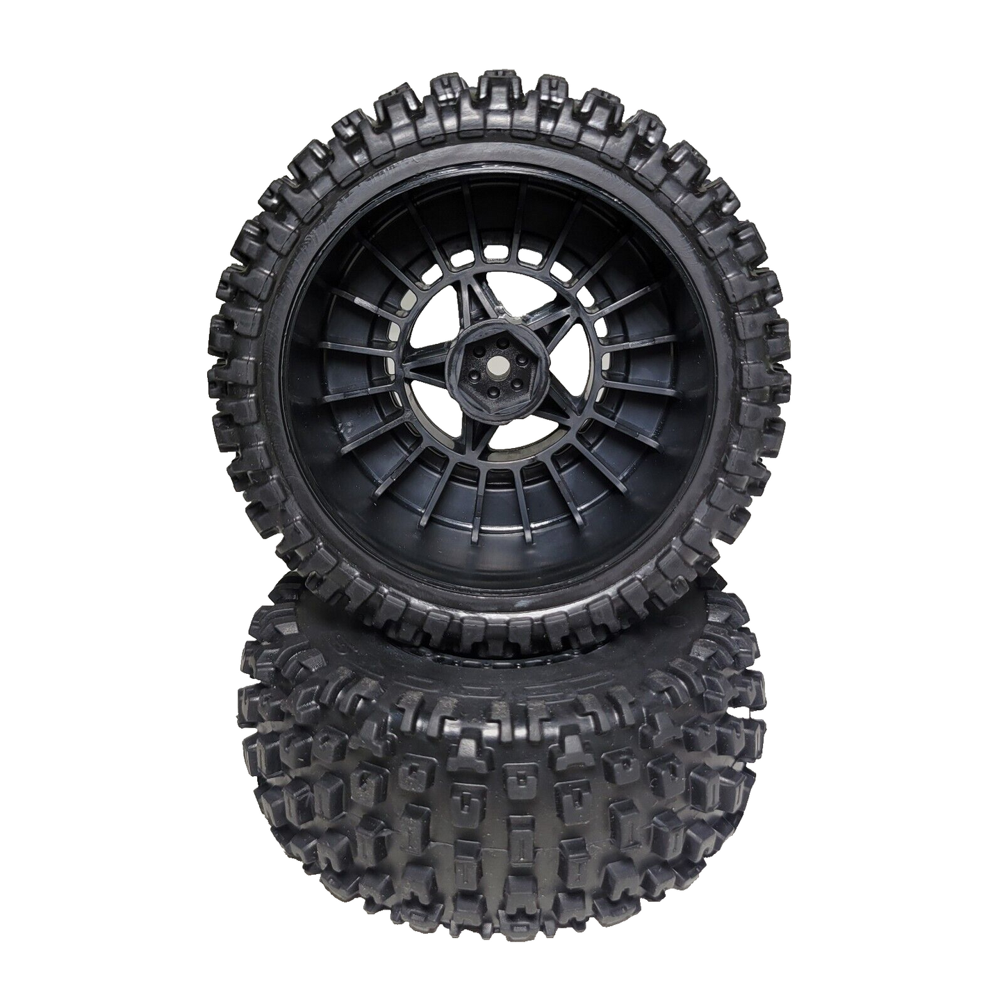 Arrma Fury Tires dBoots Fortress SC Factory Glued & 14mm Wheels ARA550087