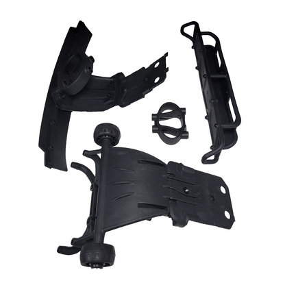 Arrma Mojave 4s BLX Bumpers & Skidplates Front & Rear With Wheelie Bar & Brace