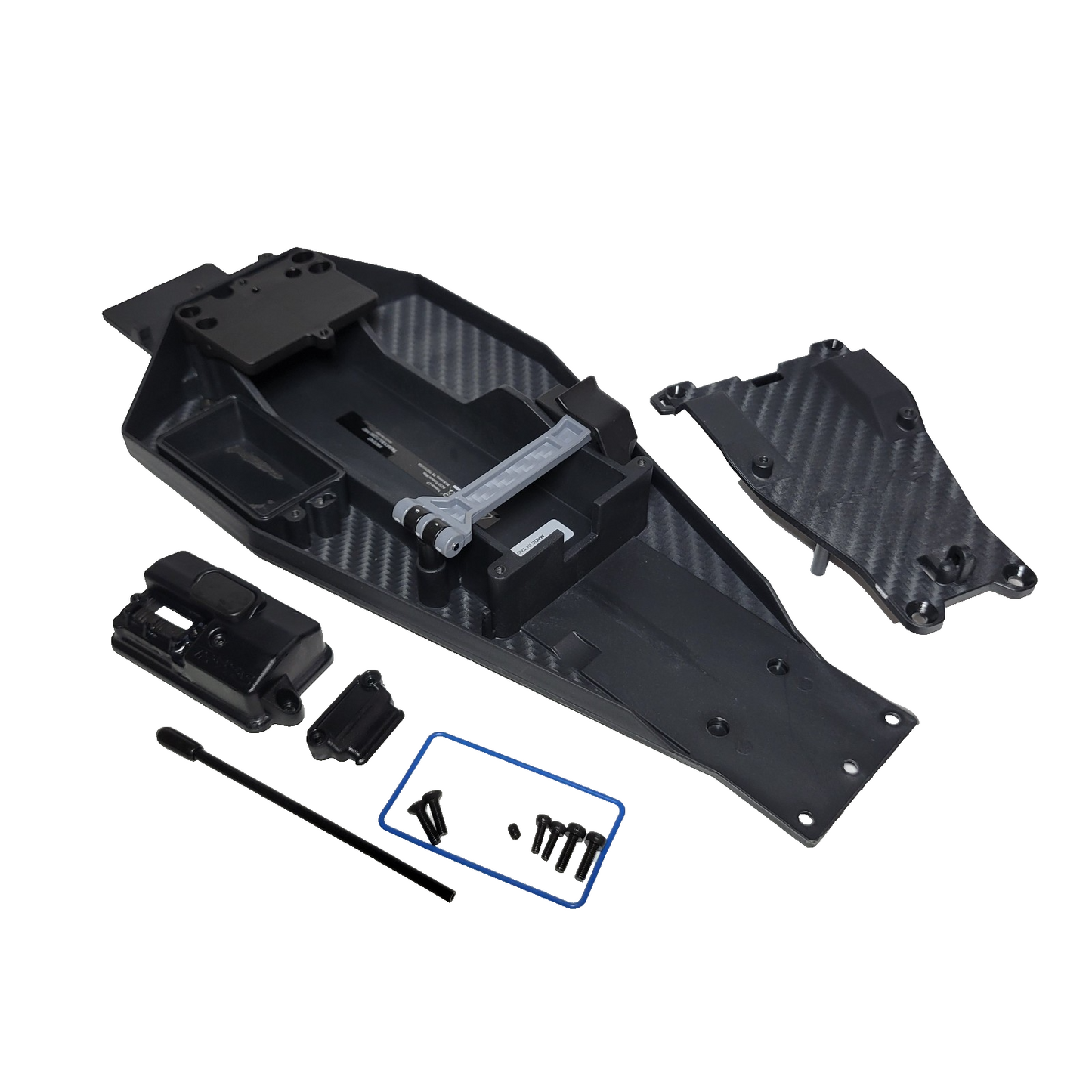 Fits Traxxas Rustler VX3 2wd Chassis & Upper ESC Mount Receiver Box Battery Hold