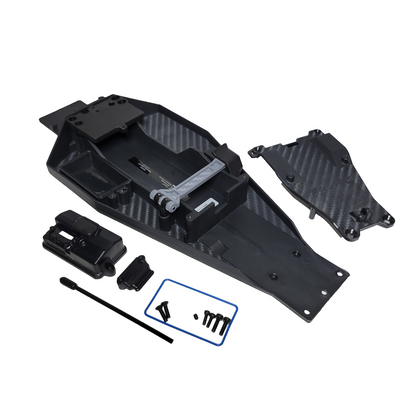 Fits Traxxas Rustler VX3 2wd Chassis & Upper ESC Mount Receiver Box Battery Hold