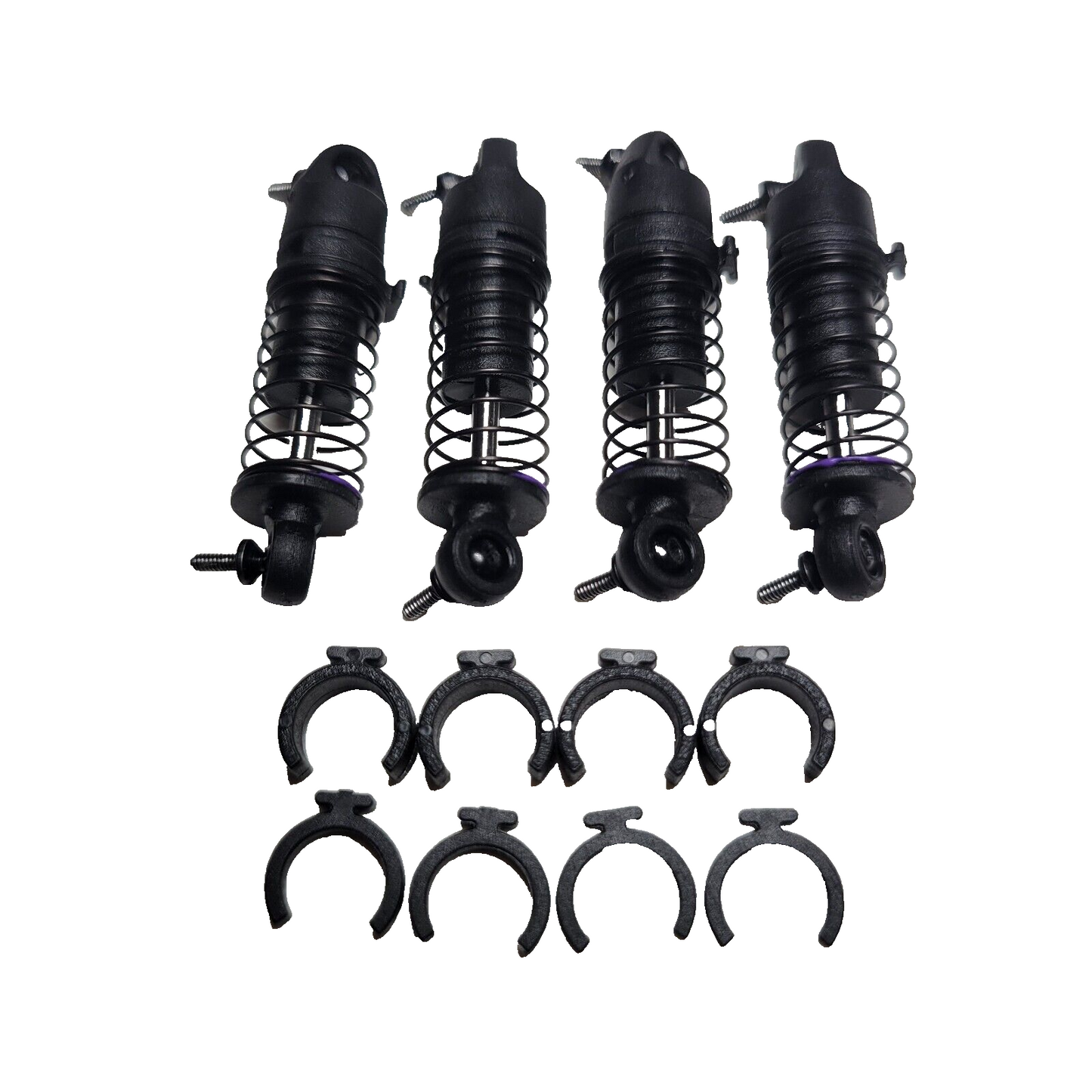 Axial SCX24 Jeep Wrangler Shocks Spring Absorbers Front Rear  C10 Deadbolt JT