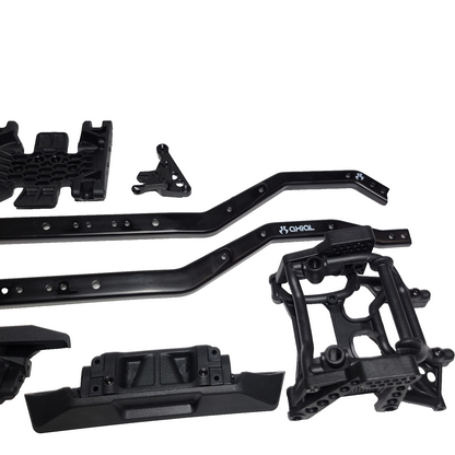 Axial SCX10 iii Coyote Frame Rails Screws Skid Covers Servo Mount Bumpers Tower