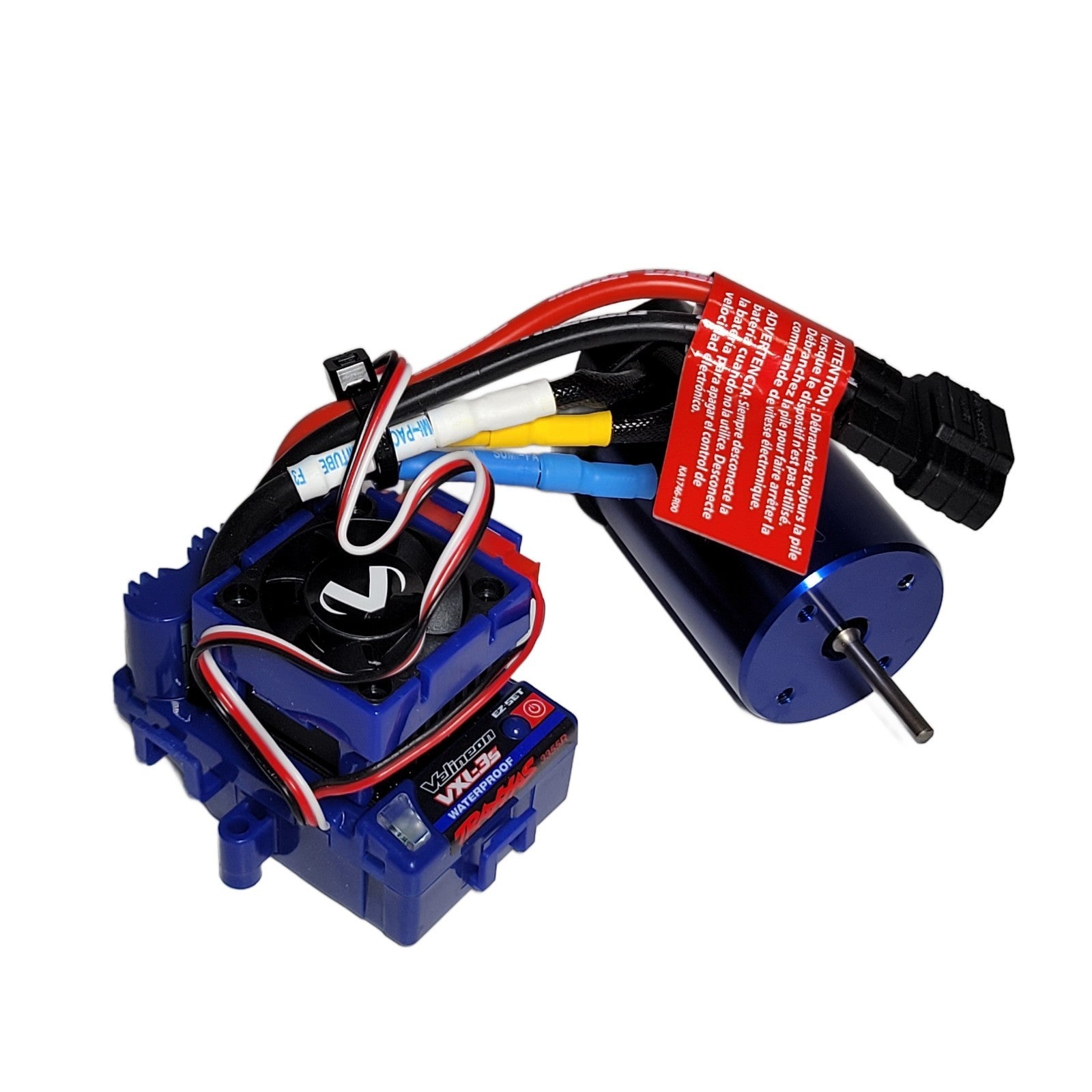 Fits Traxxas Mini XRT VXL Velineon VXL-3s Waterproof 3500 Brushless Motor & ESC