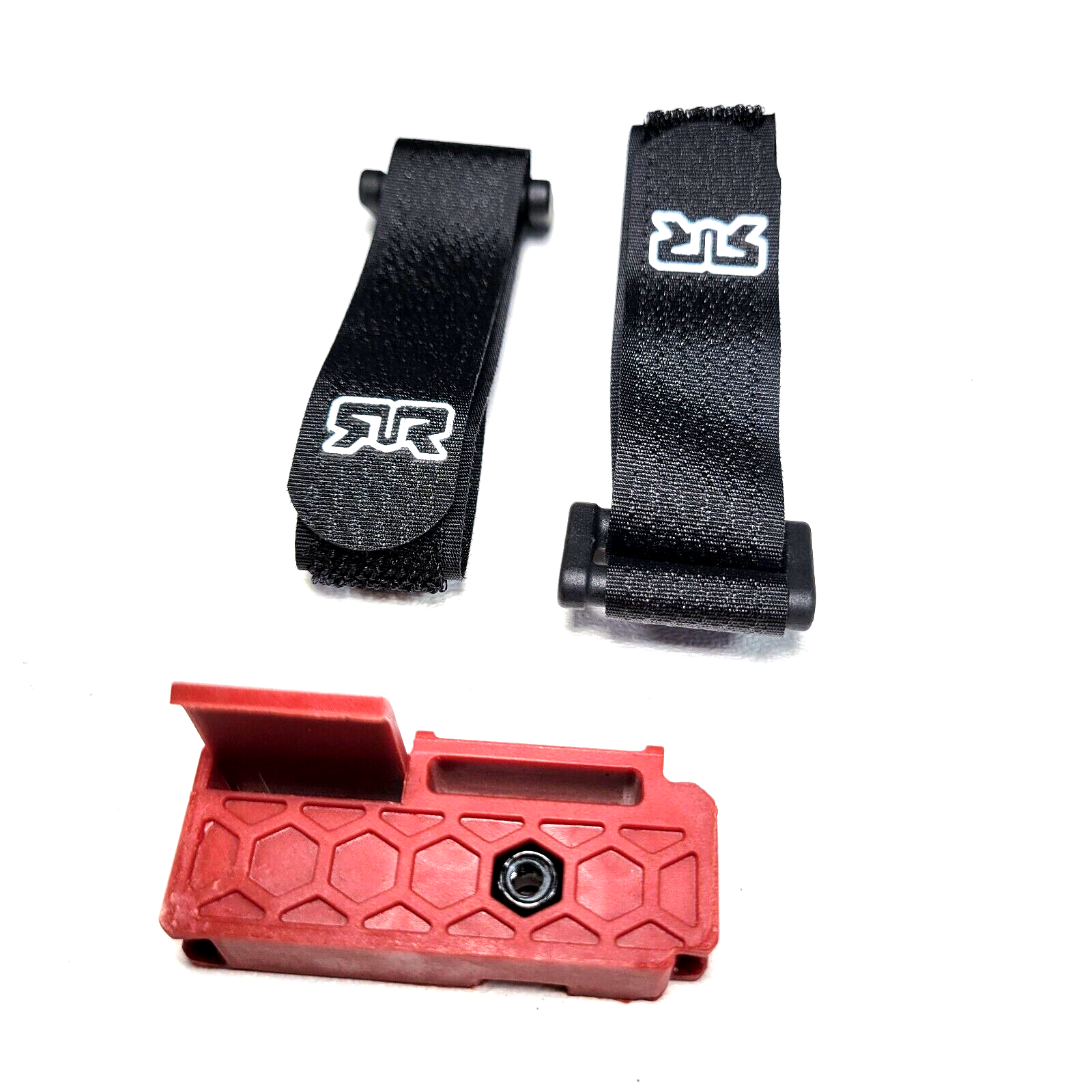 Arrma Vorteks 4x4 BLX Center Driveshaft Battery Straps Receiver Box Side Guards