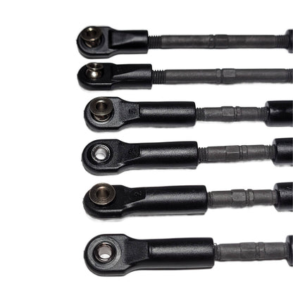Fits Traxxas Slash VX3 2wd Turnbuckles Set Steering Rods Camber Links Raptor 2wd