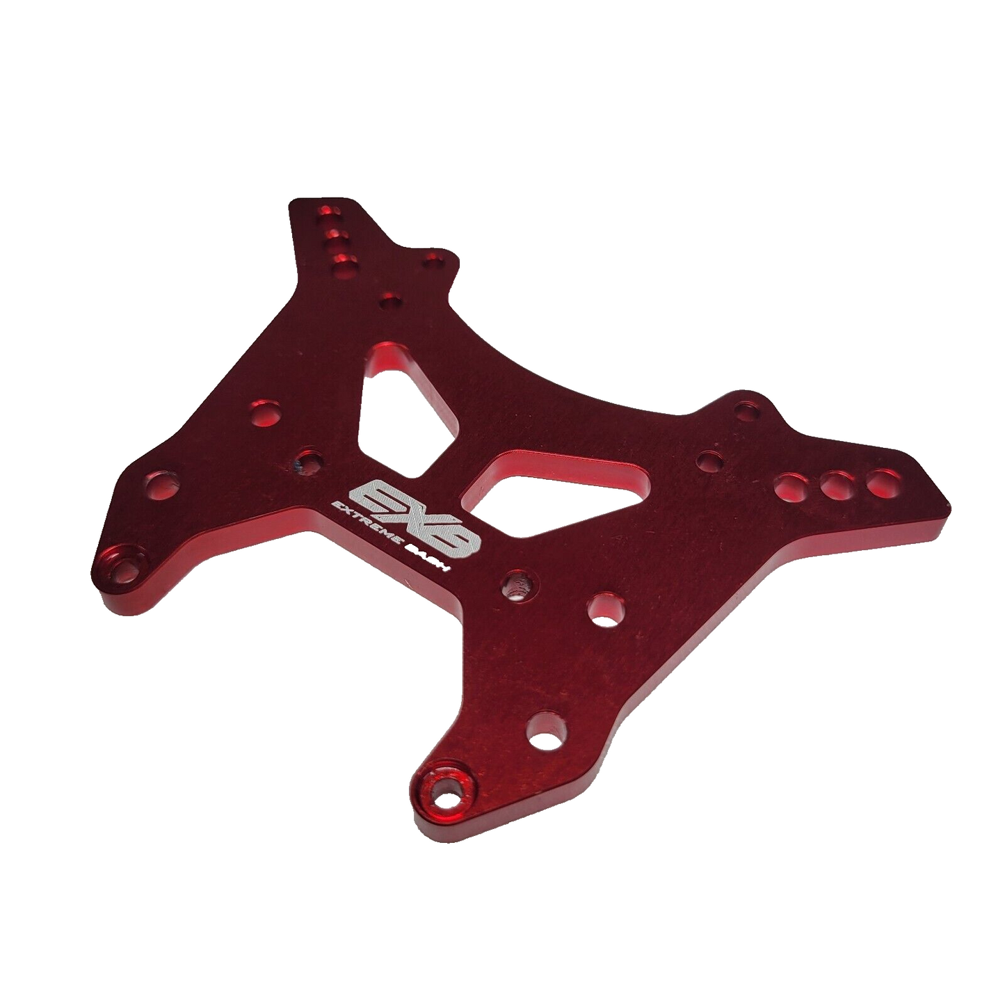 Arrma Kraton 6s EXB Shock Towers Red CNC T-6 Aluminum Front/Rear / BLX Notorious