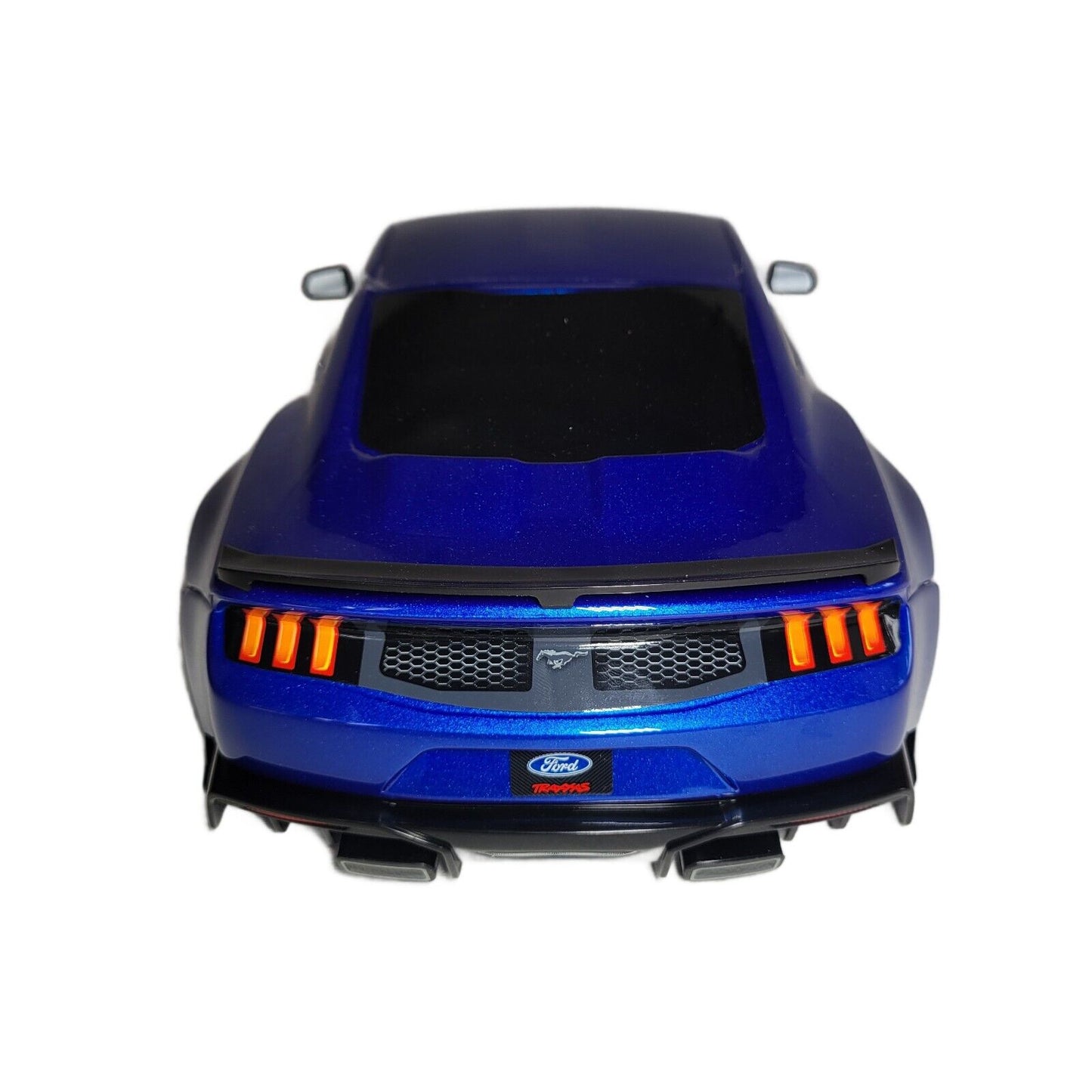 Fits Traxxas 4-Tec Drift Body Ford Mustang Clipless Factory Painted Blue Decals