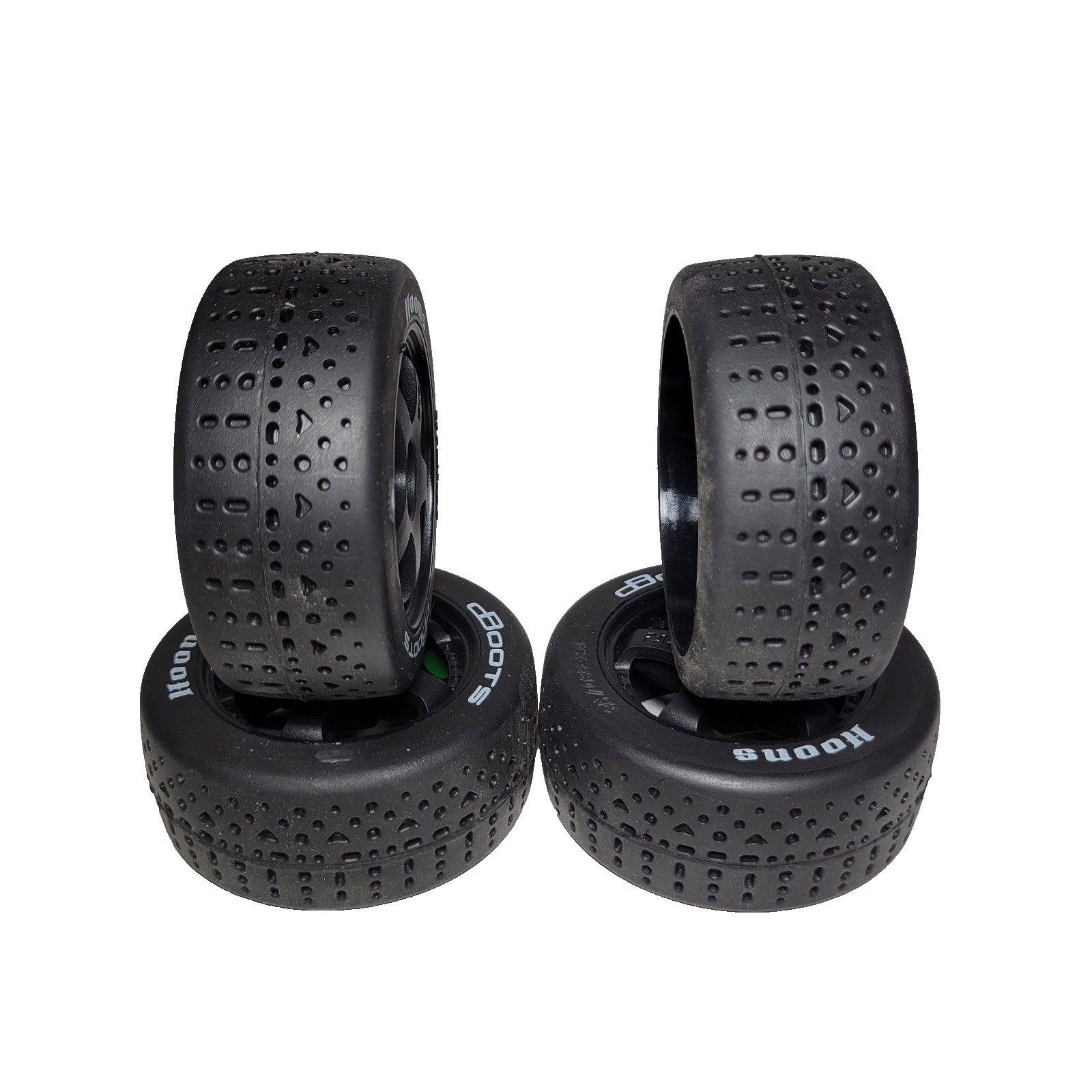 Arrma Infraction 223S V4 BLX Tires & 14mm Wheels DBoots Hoons Glued Vendetta