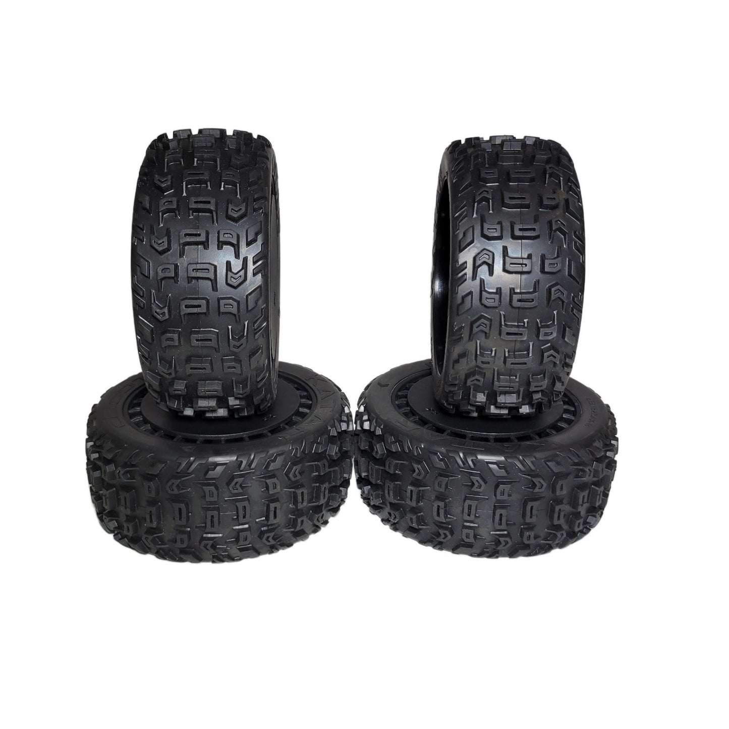 Arrma Talion 6s EXB Tires T Belted dBoots Katar & Black 17mm Wheels ARA550097