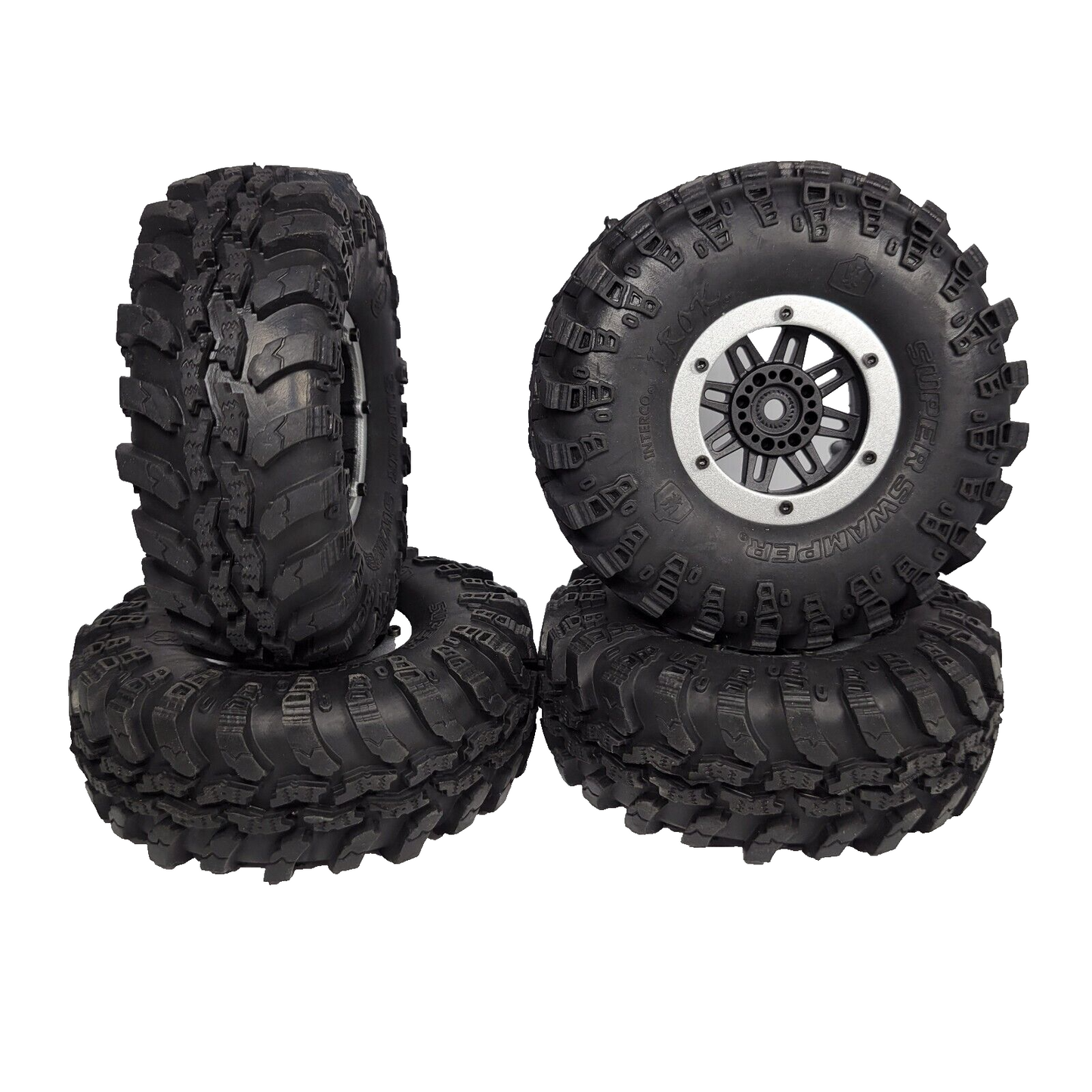 Redcat Everest Gen7 Sport 1.9 Beadlock 12mm Wheels Super Swamper Tires Crawler