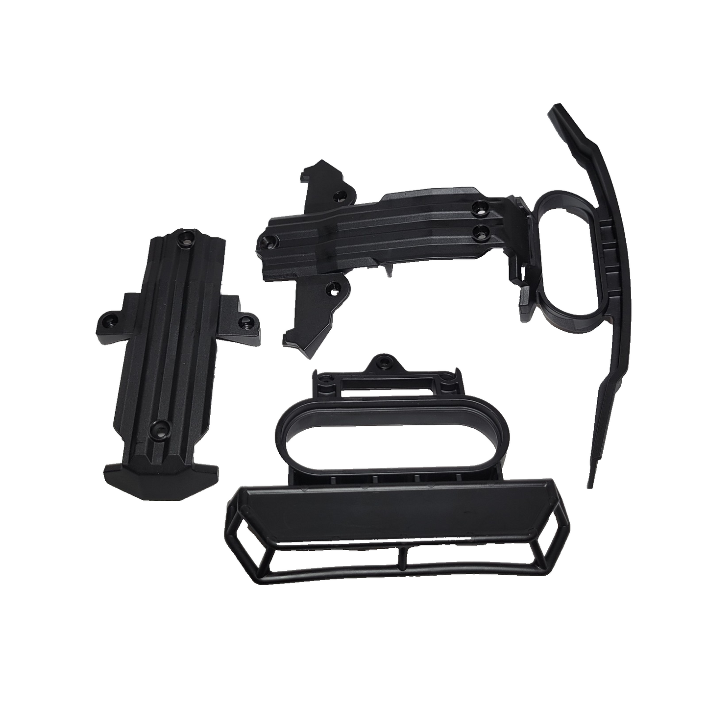 Fits Traxxas Mini Slash Chassis Skidplates Shock Towers Motor Mount Receiver Box