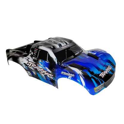 Fits Traxxas Slash VX3 2wd Body CLIPLESS Factory Painted Decals Blue Black White