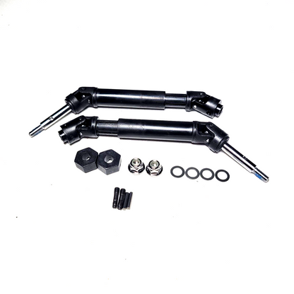 Fits Traxxas Bigfoot 2wd Rear Axle Drive Shafts 12mm Hex Slash Rustler Skully