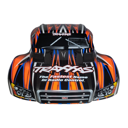 Fits Traxxas Slash 4x4 VXL HD Orange Black Body Clipless Mounts 4wd 2wd BL2s XL5