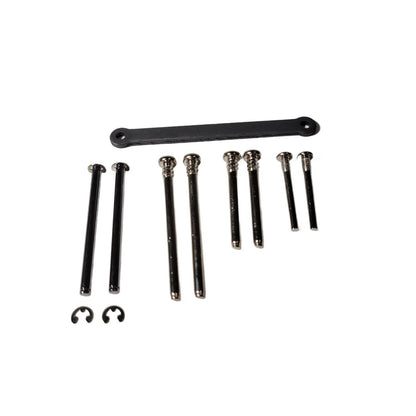 Fits Traxxas Rustler VX3 2wd A-Arms Heavy Duty Front Rear Suspension Arm Gray