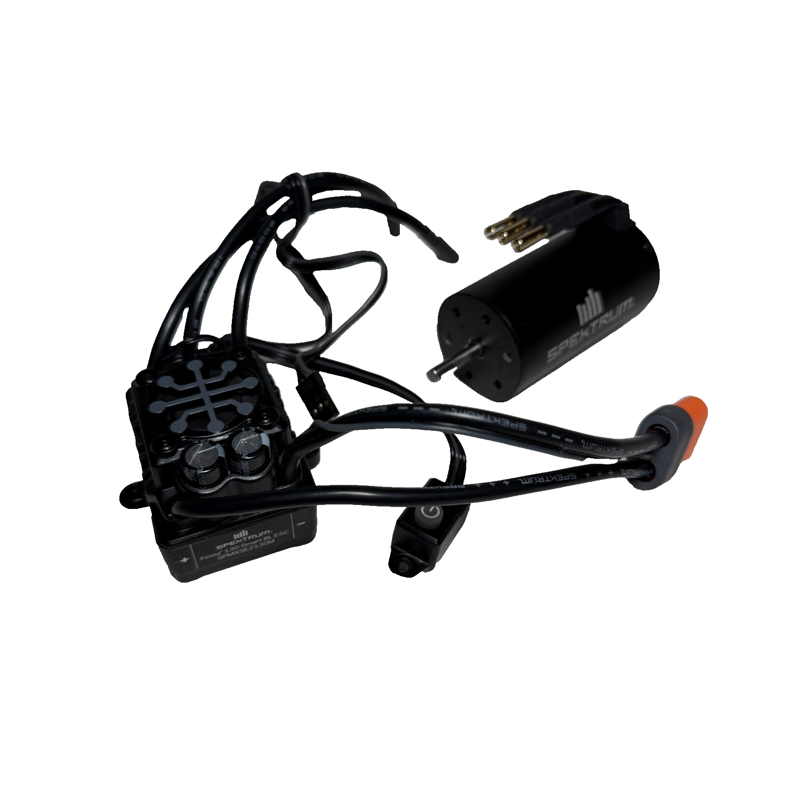 Losi LMT GraveDigger 1/8 2.0 2800KV Motor & 130A Smart 2-4s ESC Spektrum Firma