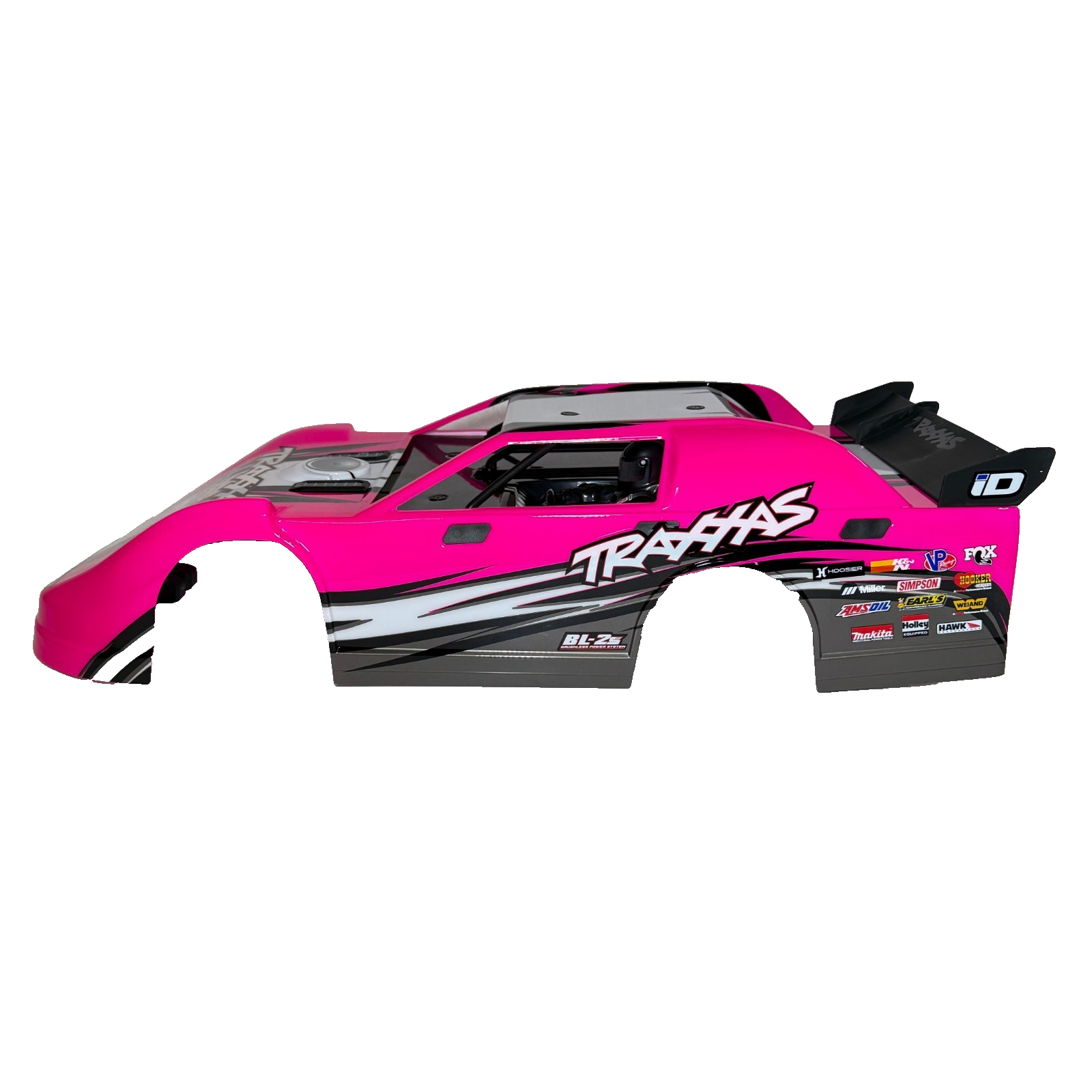 Fits Traxxas Slash Late Model Body Factory Painted PINK Cage / Supports & Mounts