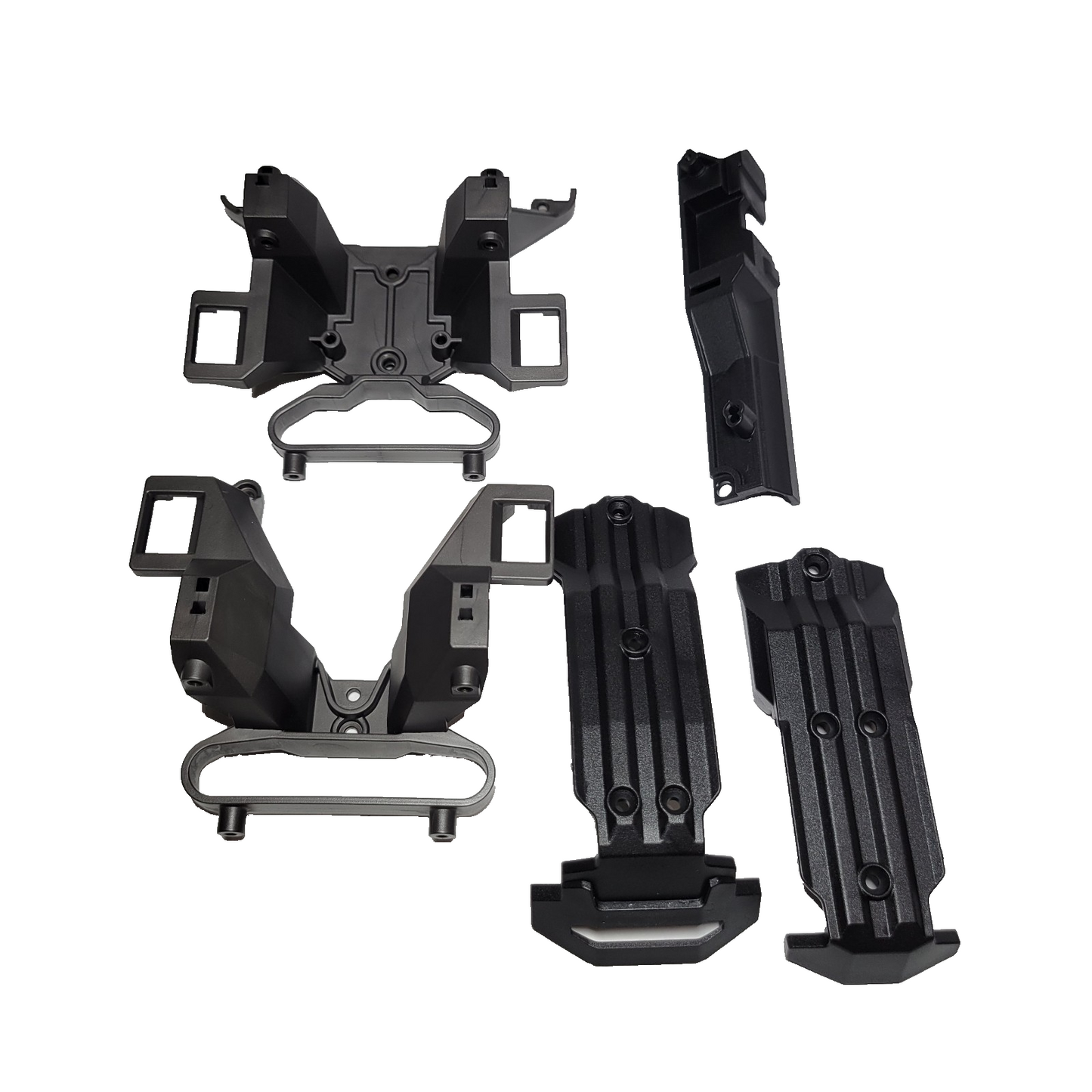 Fits Traxxas Mini Maxx Chassis Skidplates Shock Towers Motor Mount Receiver Box