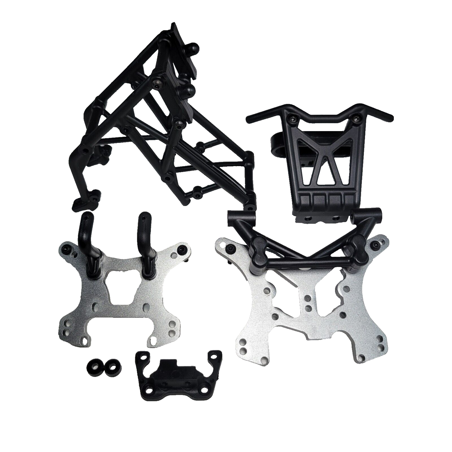 Losi Tenacity DB Pro Shock Towers Body Posts Bumpers Uprights Front & Rear